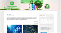 Desktop Screenshot of goinggreenrecyclingnigeria.org